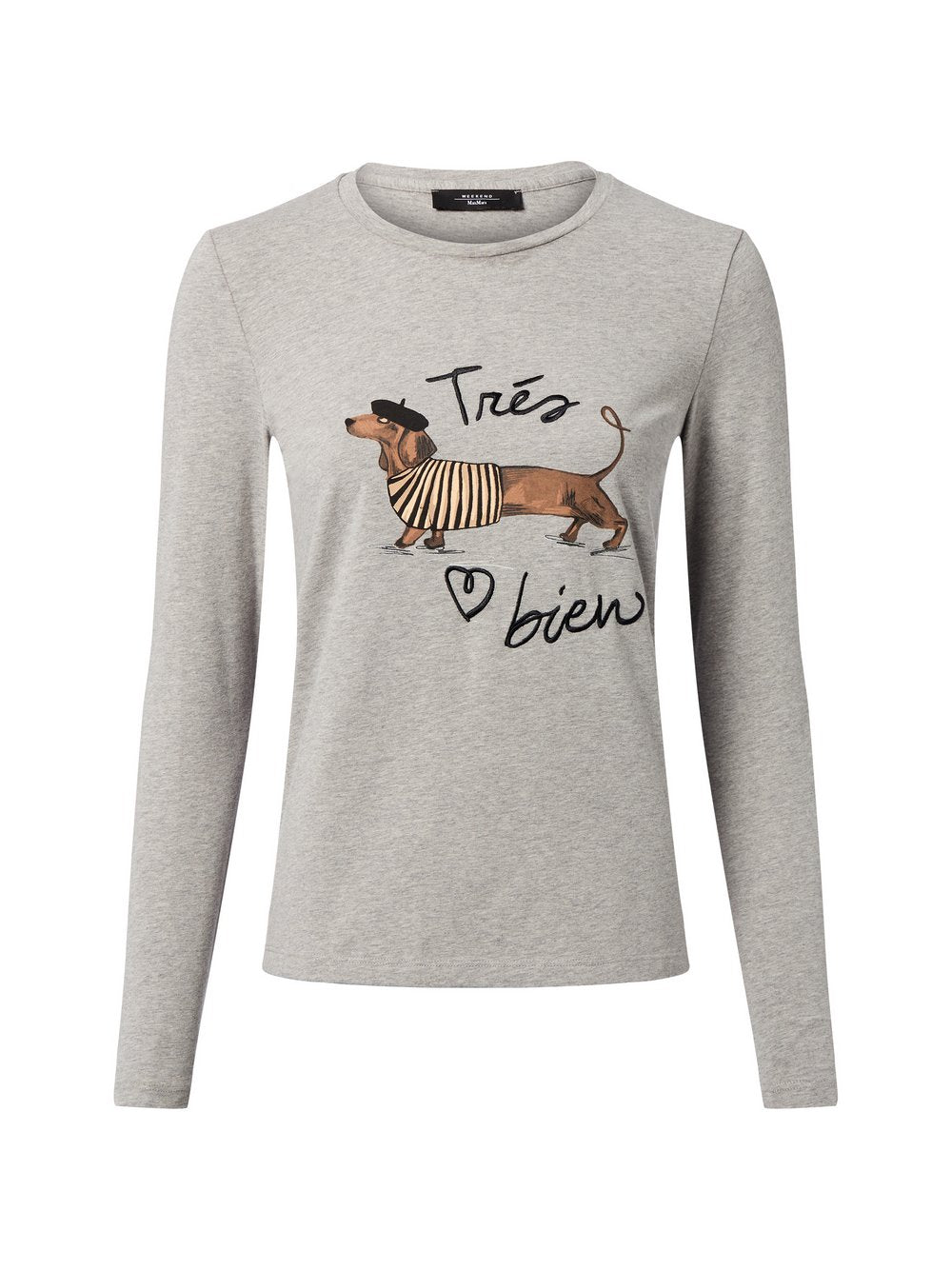 Weekend Max Mara Langarmshirt Damen Baumwolle