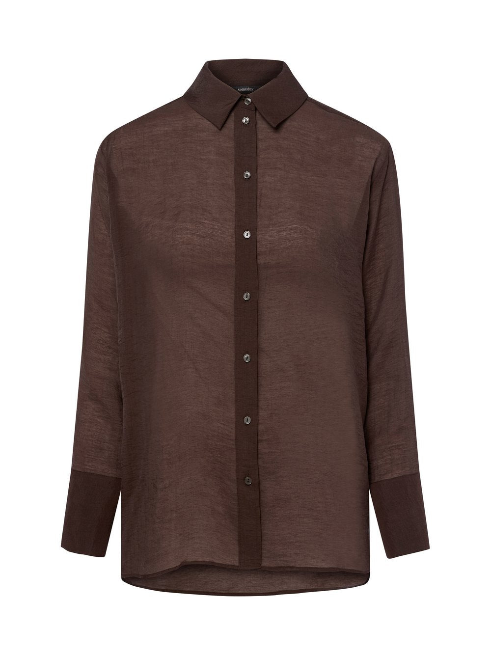 Someday Hemdbluse Damen Lyocell
