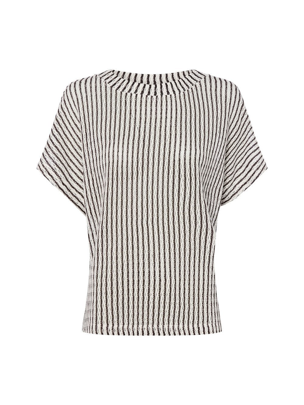 Someday Sweatshirt Damen Baumwolle gestreift