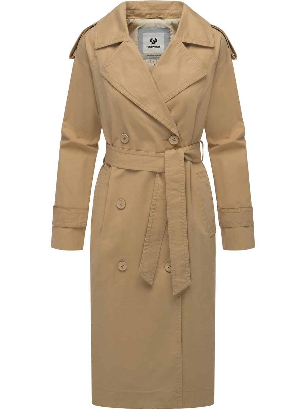 Ragwear Trenchcoat Damen Baumwolle