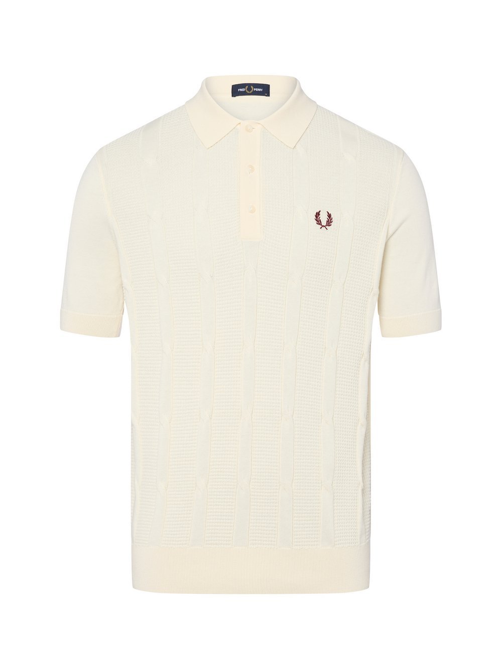 Fred Perry Poloshirt Herren Feinstrick