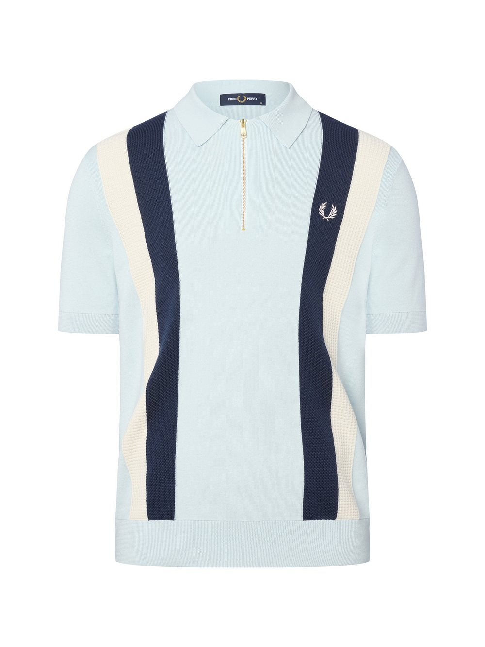 Fred Perry Strick-Poloshirt Herren Feinstrick