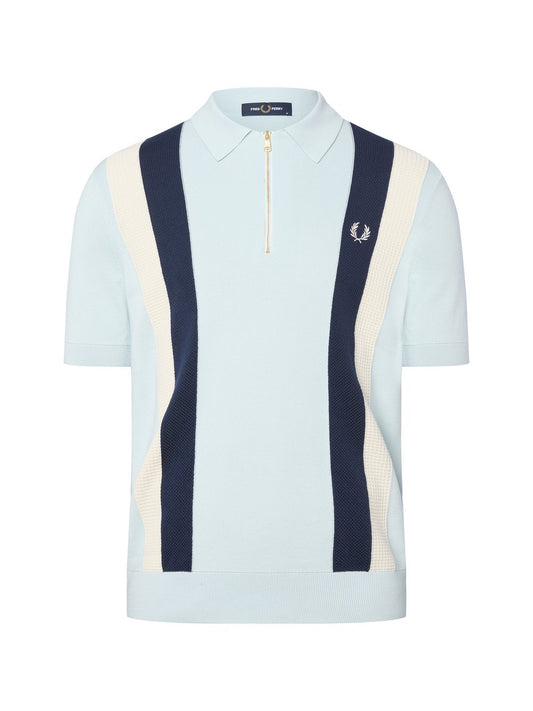 Fred Perry Strick-Poloshirt Herren Feinstrick
