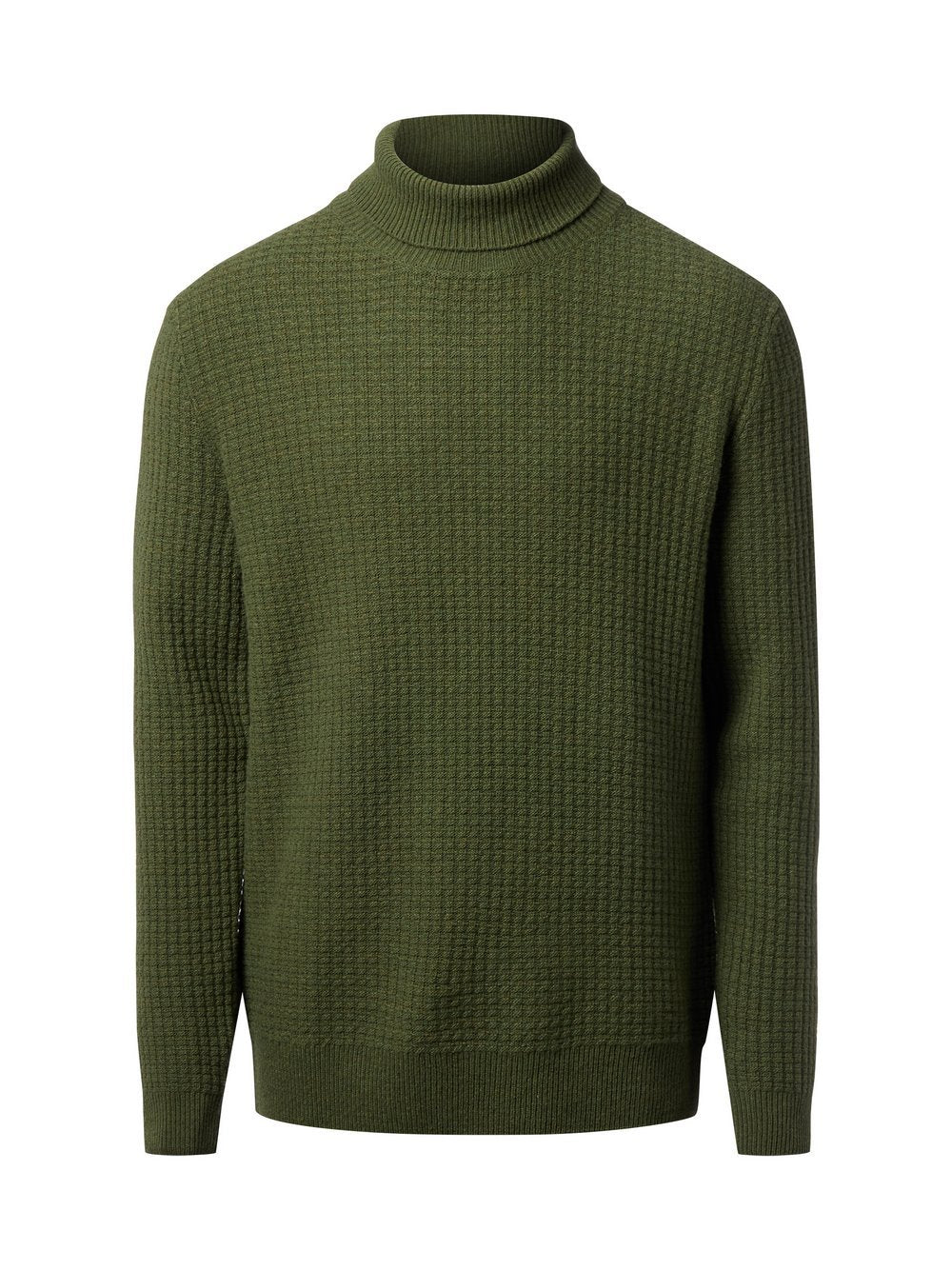Finshley & Harding Strickpullover mit Wolle und Cashmere Herren strukturiert