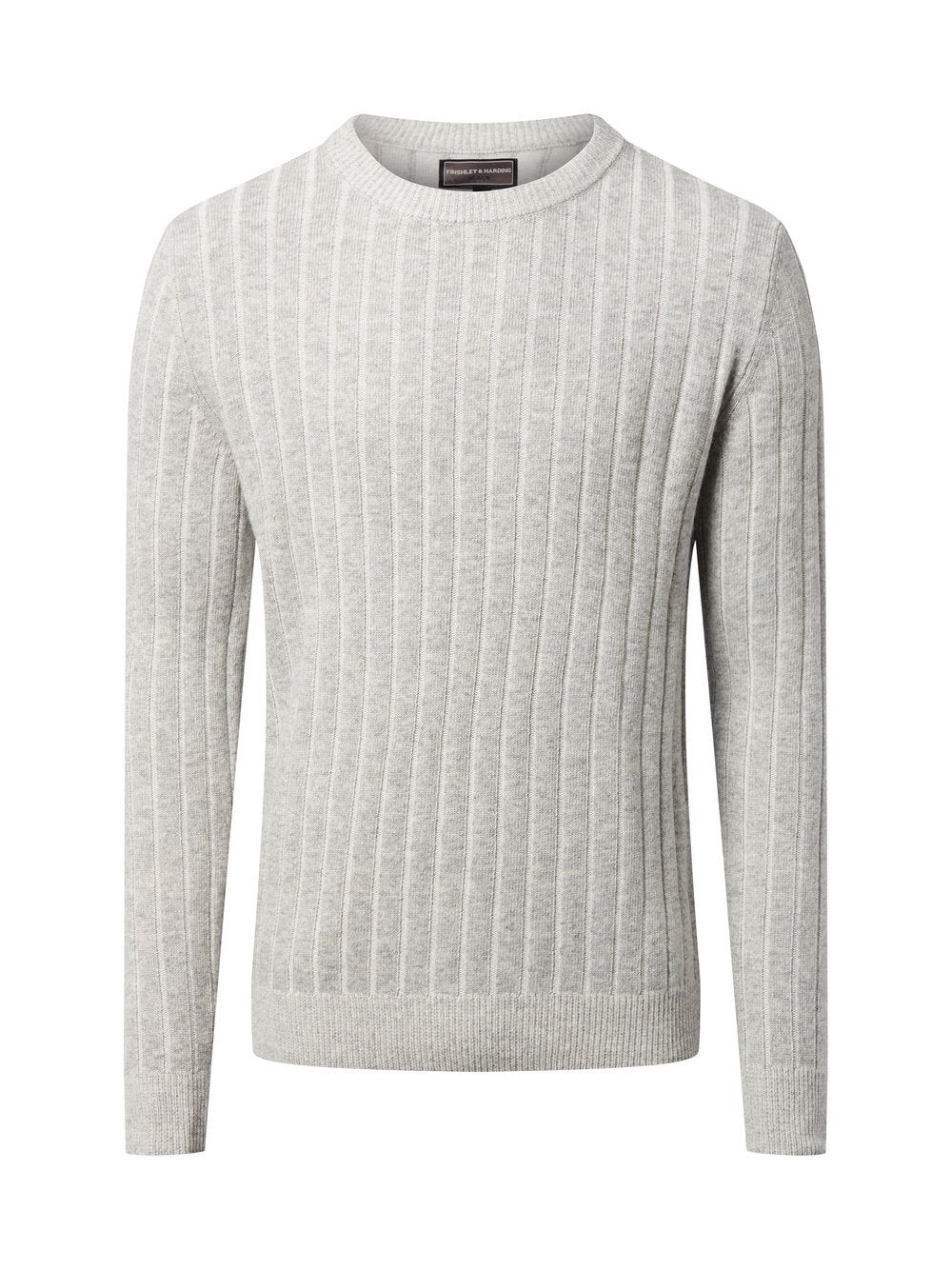 Finshley & Harding Strickpullover mit Wolle und Cashmere Herren strukturiert