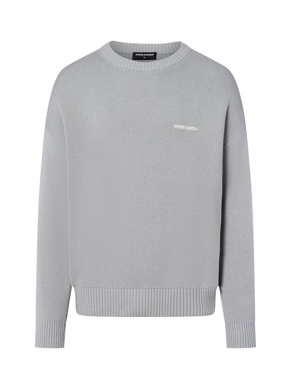 PEGADOR Sweatshirt Herren Baumwolle strukturiert