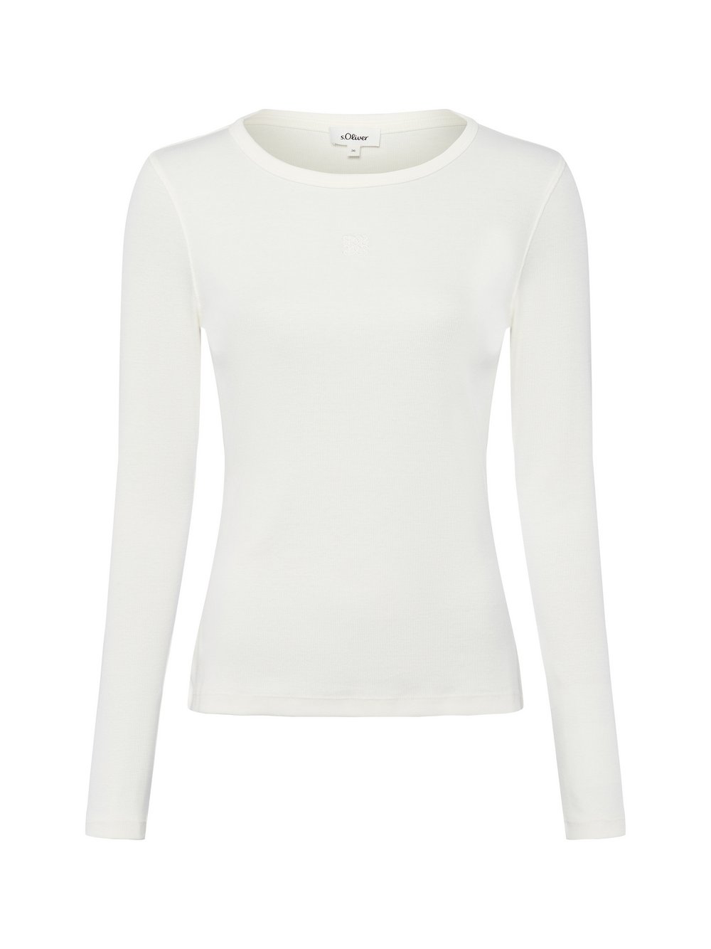 s.Oliver Langarmshirt Damen Baumwolle