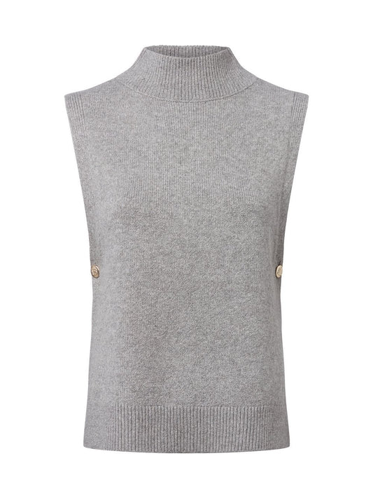 s.Oliver Pullunder mit Woll-Anteil Damen Baumwolle meliert