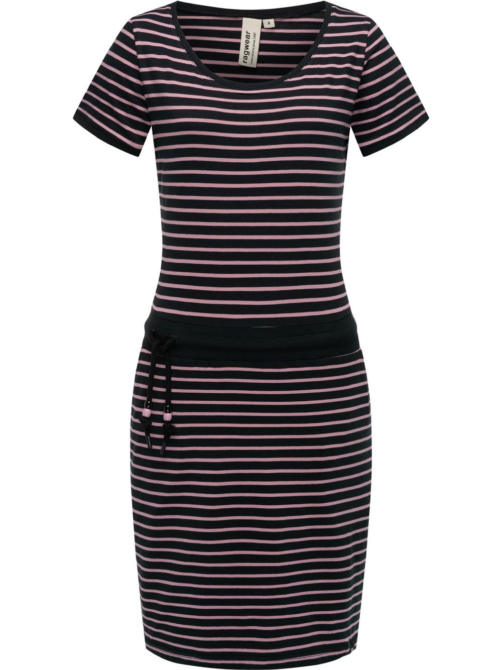 Ragwear Sommerkleid Damen Baumwolle gestreift