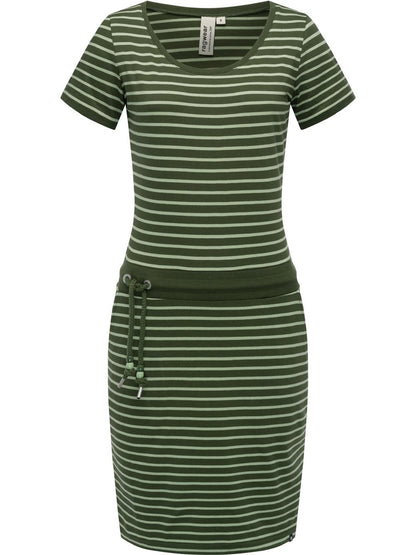 Ragwear Sommerkleid Damen Baumwolle gestreift