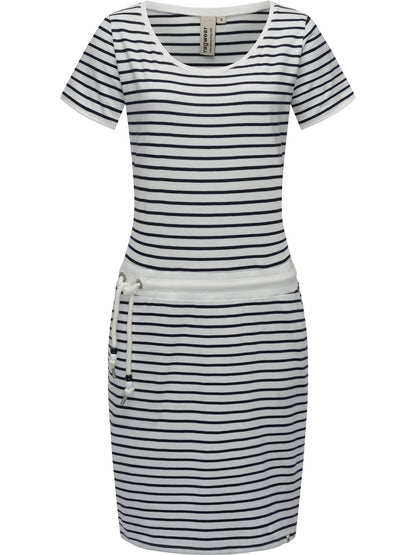 Ragwear Sommerkleid Damen Baumwolle gestreift