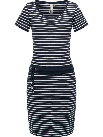 Ragwear Sommerkleid Damen Baumwolle gestreift