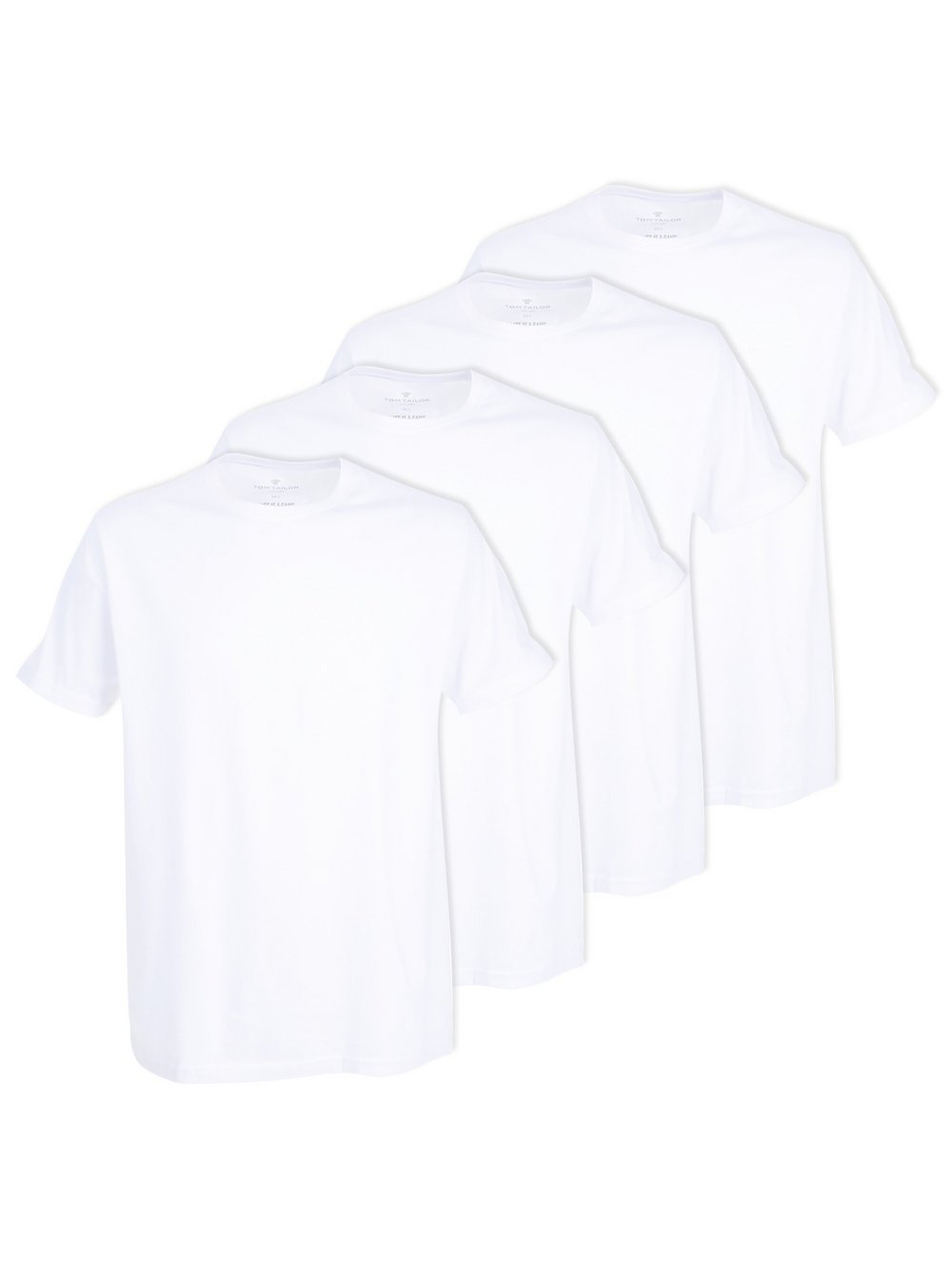 Tom Tailor T-Shirt 4er Pack Herren Baumwolle