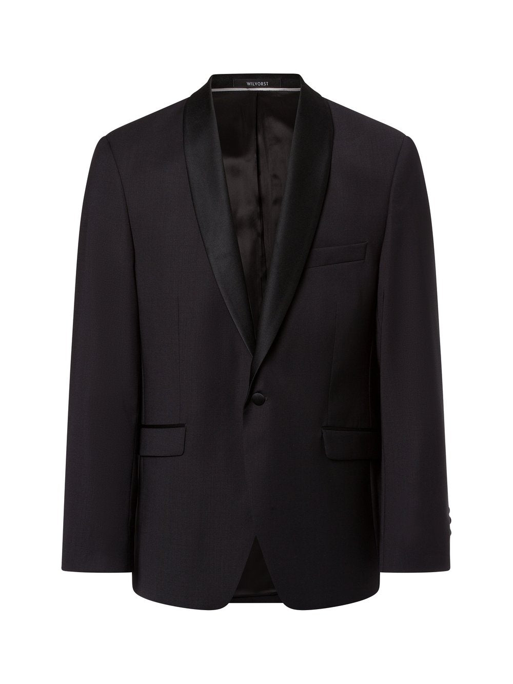 Wilvorst Baukasten Smoking-Sakko aus Wolle Herren Regular Fit