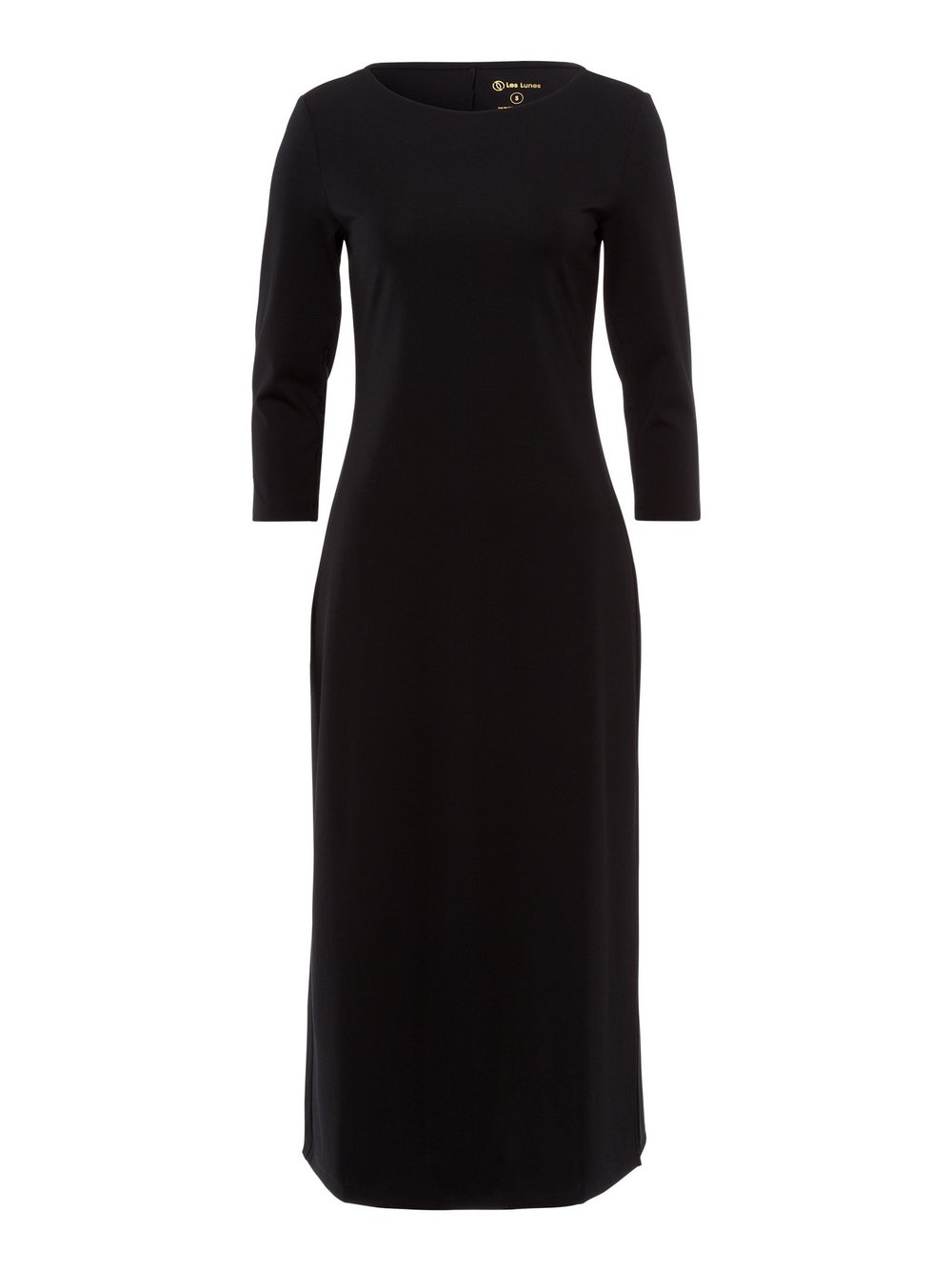 Les Lunes Wadenlanges Jersey-Kleid Damen Lyocell