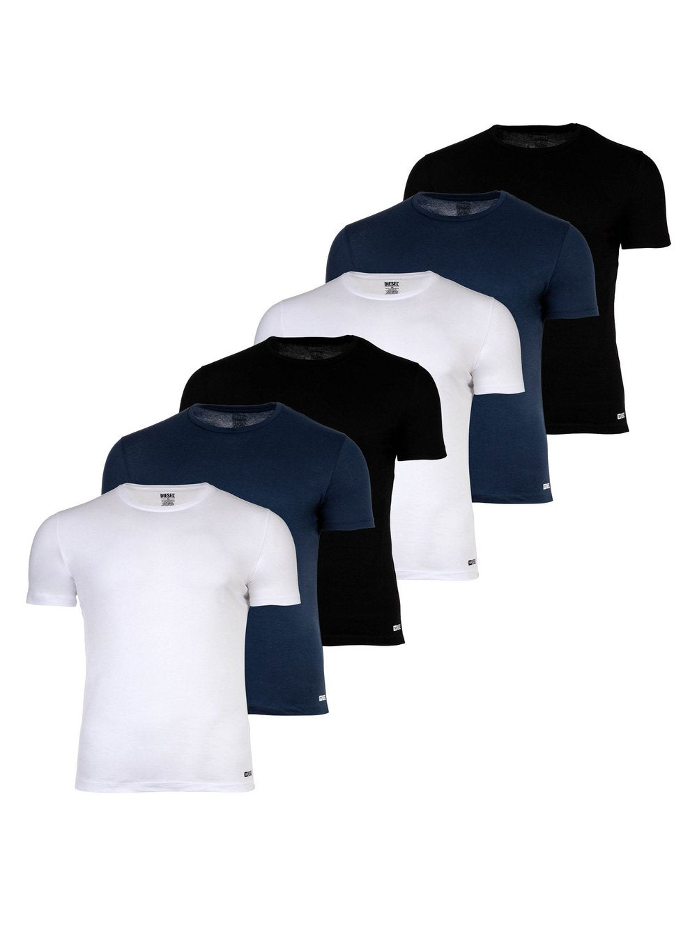 Diesel T-Shirt 6er Pack Herren Baumwolle