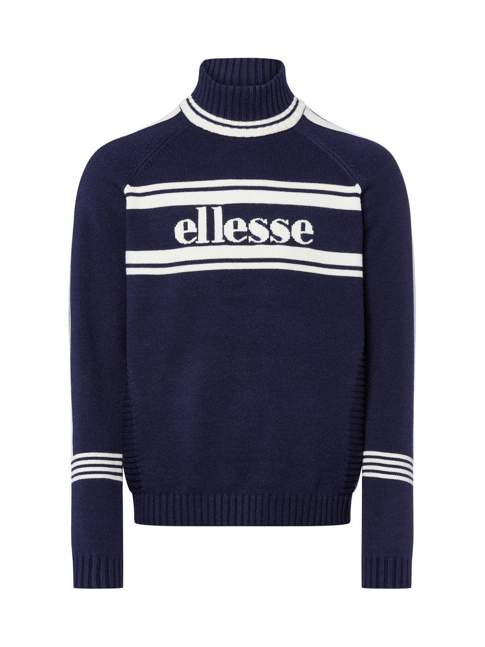 ellesse Stickpullover Herren Viskose gemustert