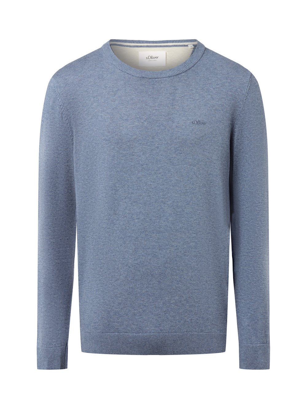 s.Oliver Pullover Herren Baumwolle meliert
