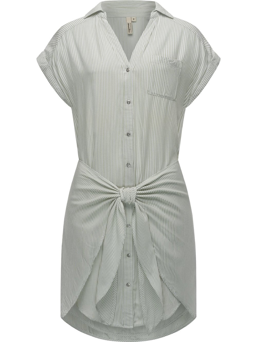 Ragwear Blusenkleid Damen gestreift