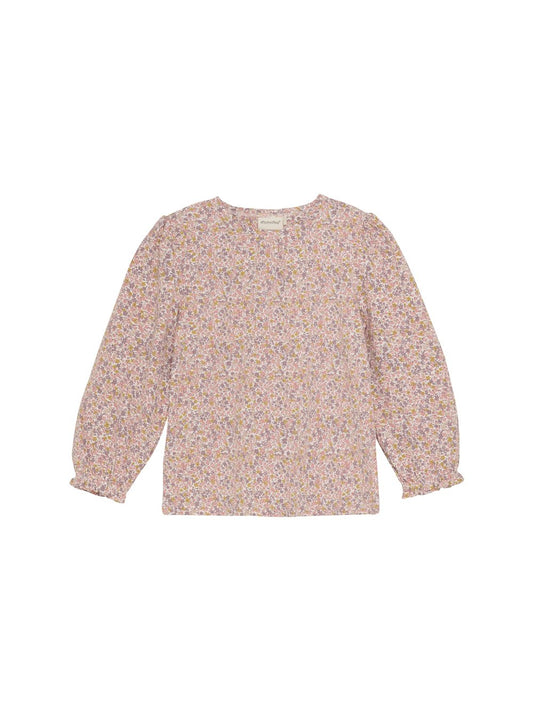 Minymo Langarmshirt Kinder Textil gemustert