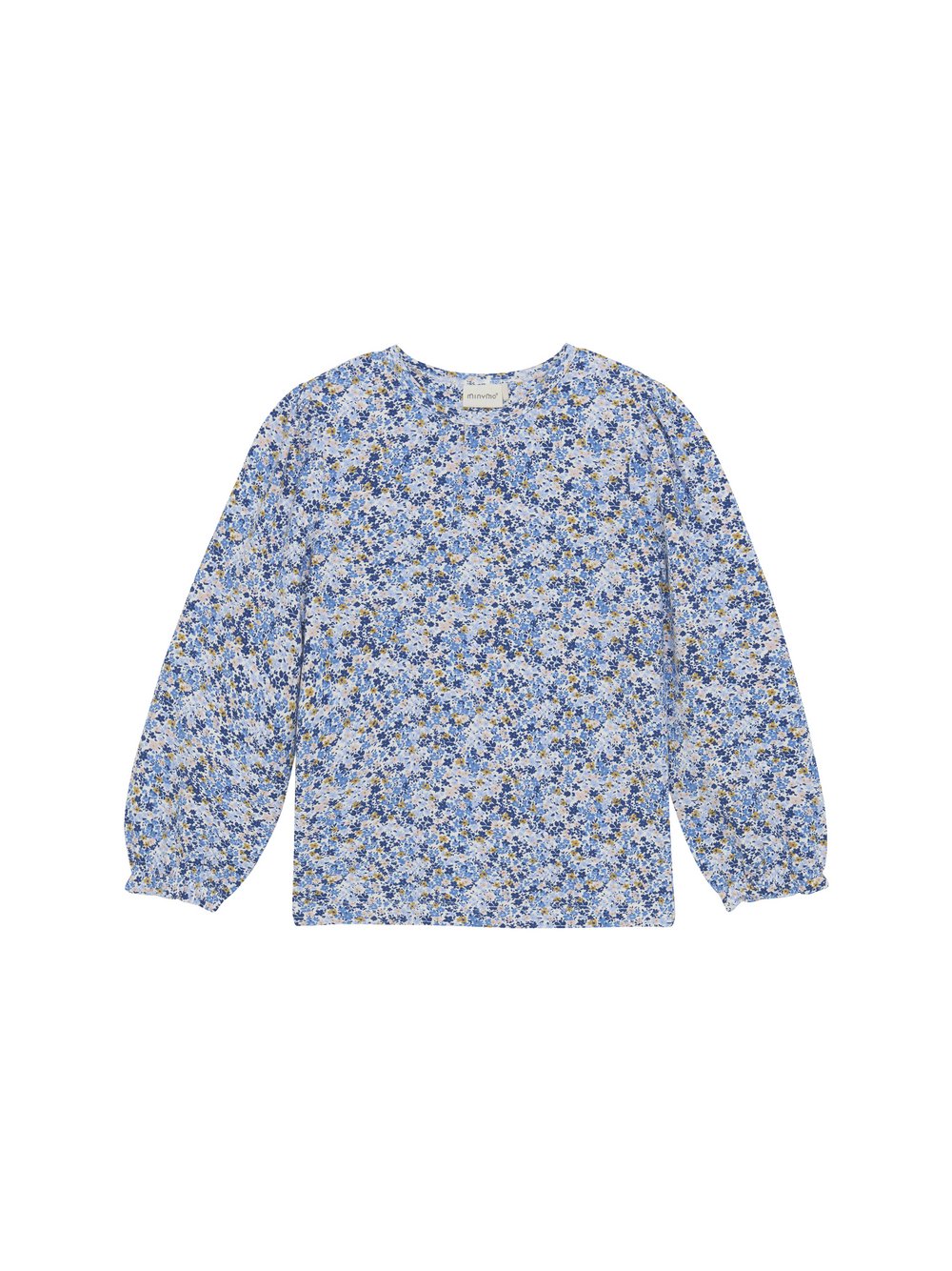 Minymo Langarmshirt Kinder Textil gemustert