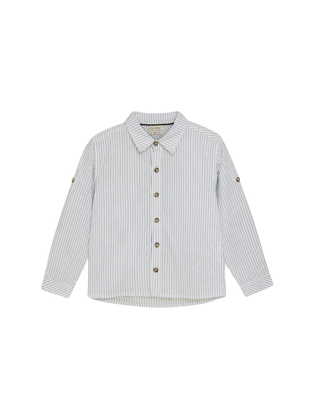 Minymo Langarmhemd Jungen Baumwolle gestreift