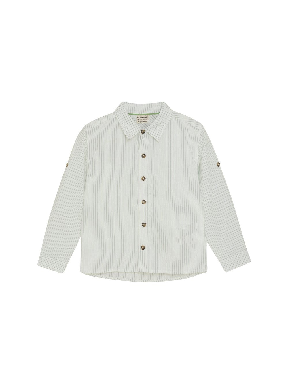 Minymo Langarmhemd Jungen Baumwolle gestreift