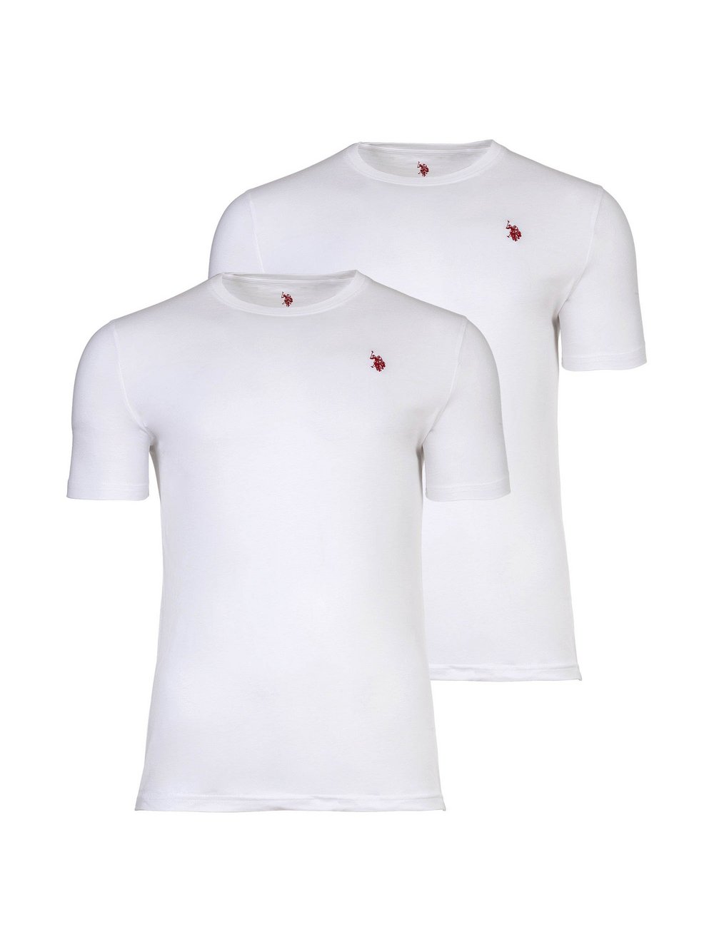 U.S. Polo Assn. T-Shirt 2er Pack Herren Baumwolle