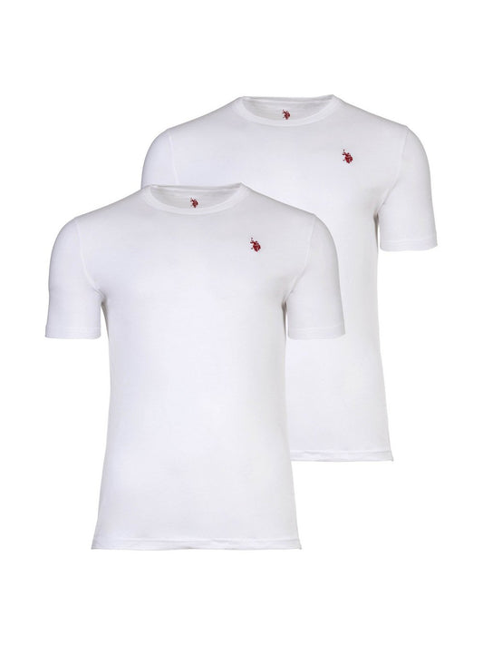 U.S. Polo Assn. T-Shirt 2er Pack Herren Baumwolle
