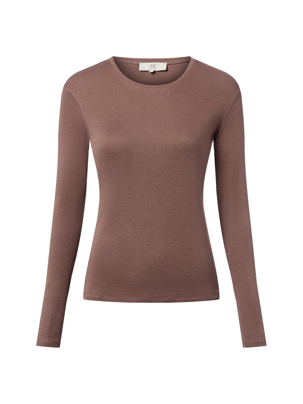 IPURI Langarmshirt Damen Baumwolle