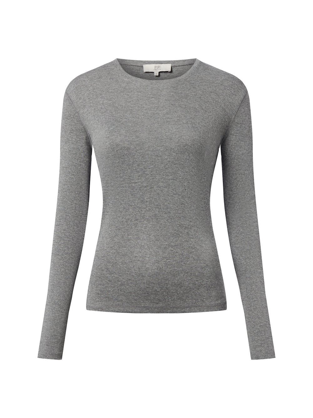 IPURI Langarmshirt Damen Baumwolle