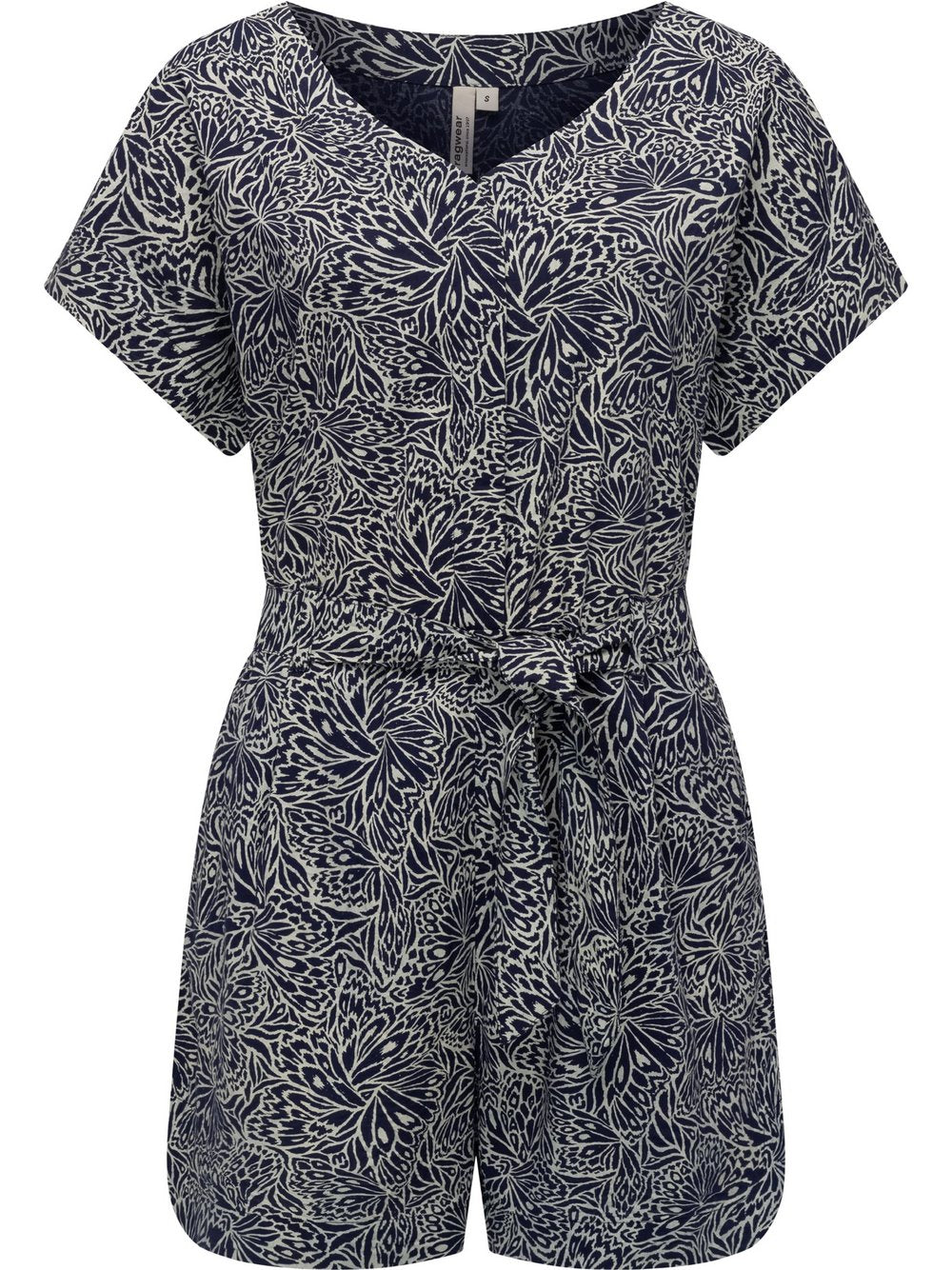 Ragwear Jumpsuit Damen Viskose gemustert