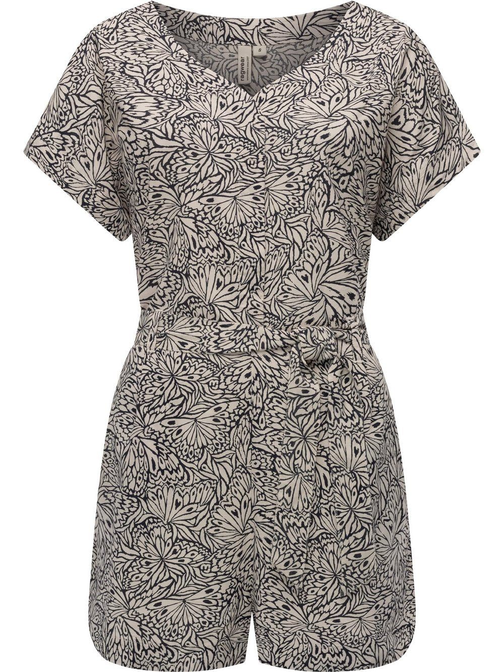 Ragwear Jumpsuit Damen Viskose gemustert