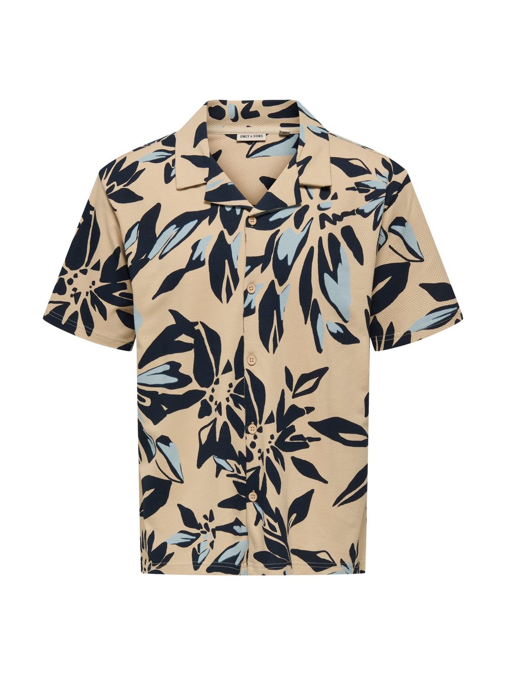 Only&Sons Hemd Herren Comfort Fit Baumwolle gemustert