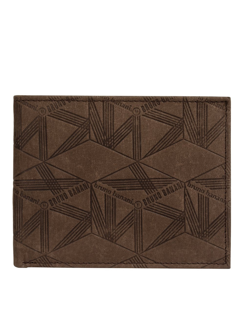 Bruno Banani Geldbörse Herren Leder gemustert