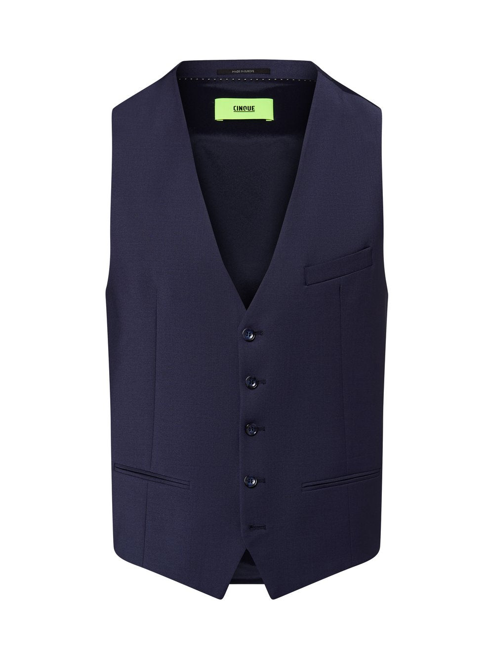 Cinque Baukasten-Anzugweste mit Schurwoll-Anteil Herren Regular Fit