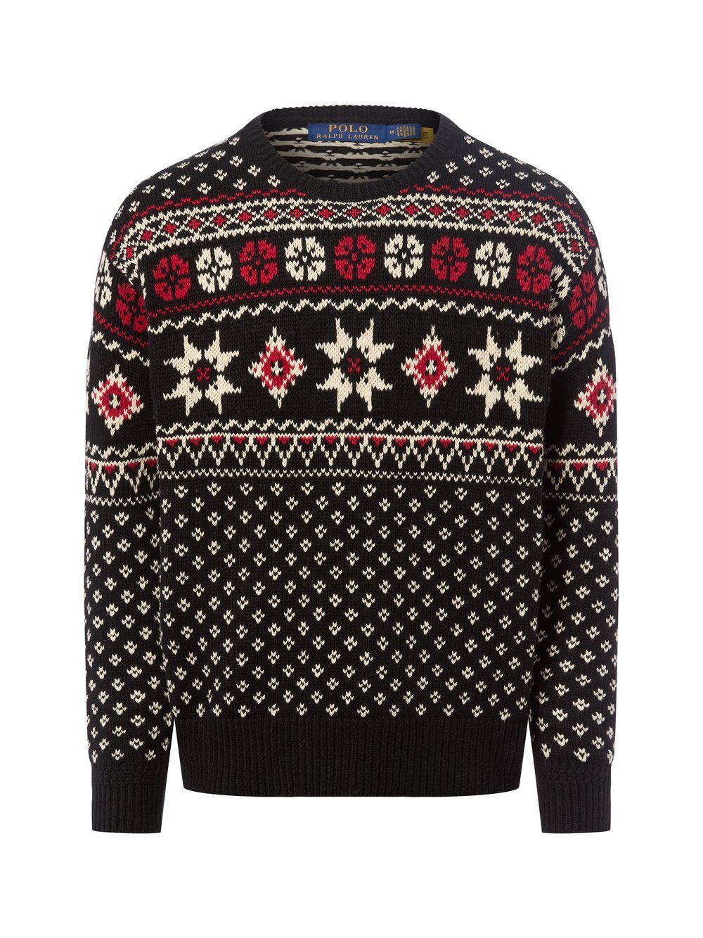 Polo Ralph Lauren Strickpullover mit Cashmere-Anteil Herren Baumwolle gemustert