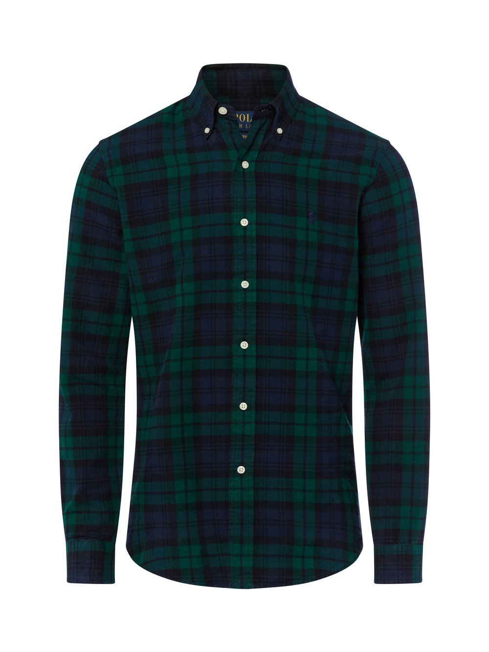 Polo Ralph Lauren Flanellhemd Herren Modern Fit Baumwolle kariert