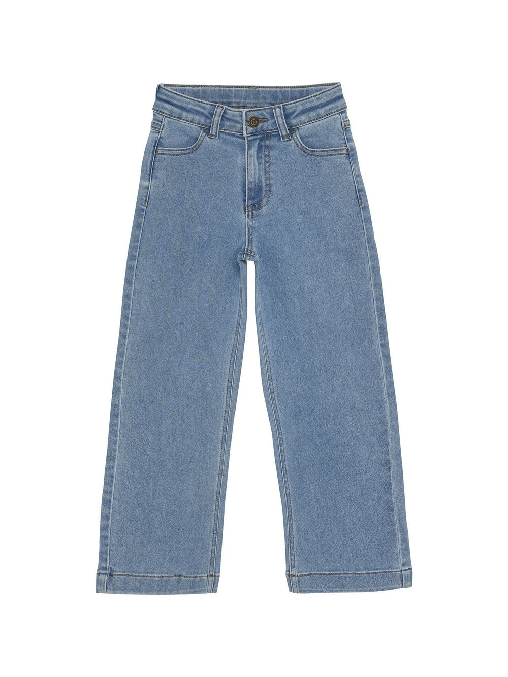 Minymo Regular-fit-Jeans Kinder Baumwolle meliert