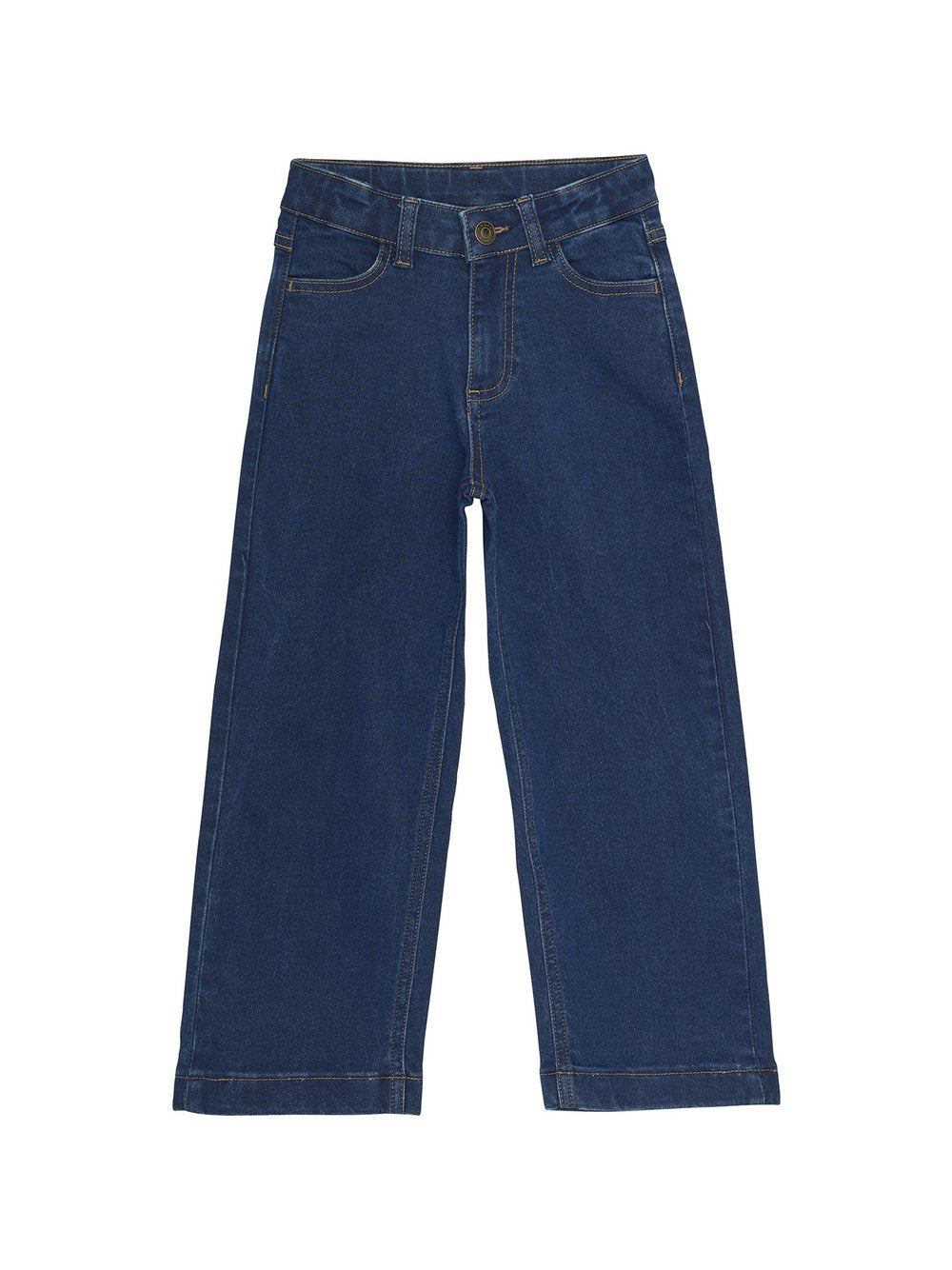 Minymo Regular-fit-Jeans Kinder Baumwolle meliert