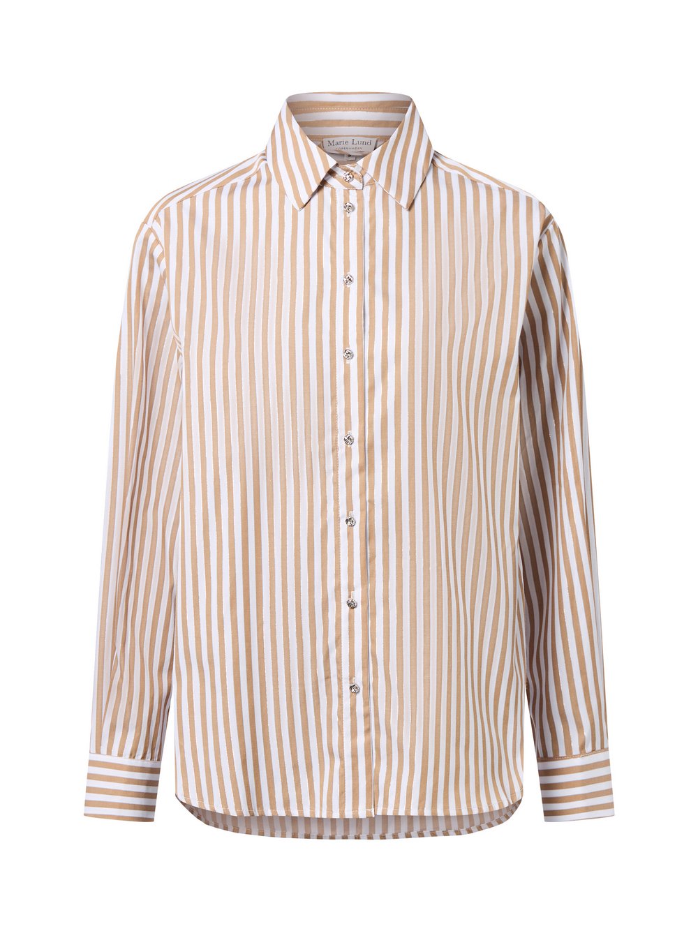 Marie Lund Hemdbluse Damen gestreift