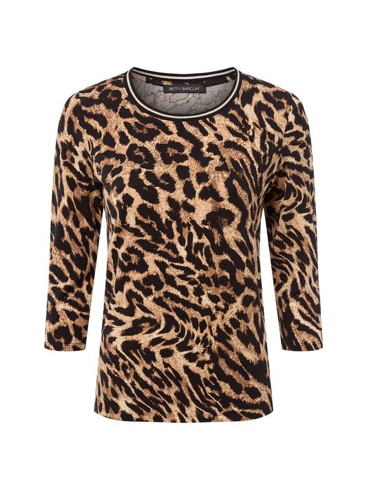 Betty Barclay Langarmshirt Damen Viskose gemustert