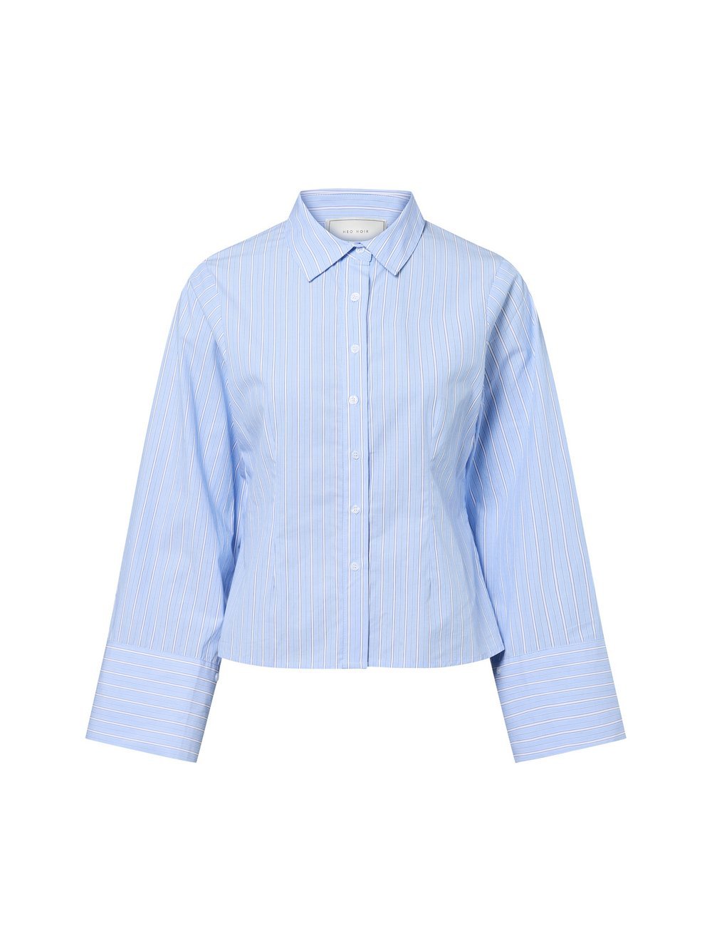 Neo Noir Hemdbluse Damen Baumwolle gestreift