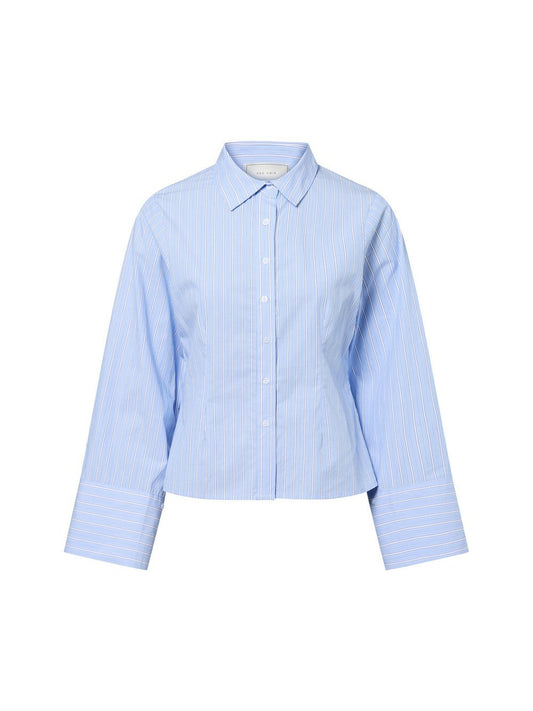 Neo Noir Hemdbluse Damen Baumwolle gestreift