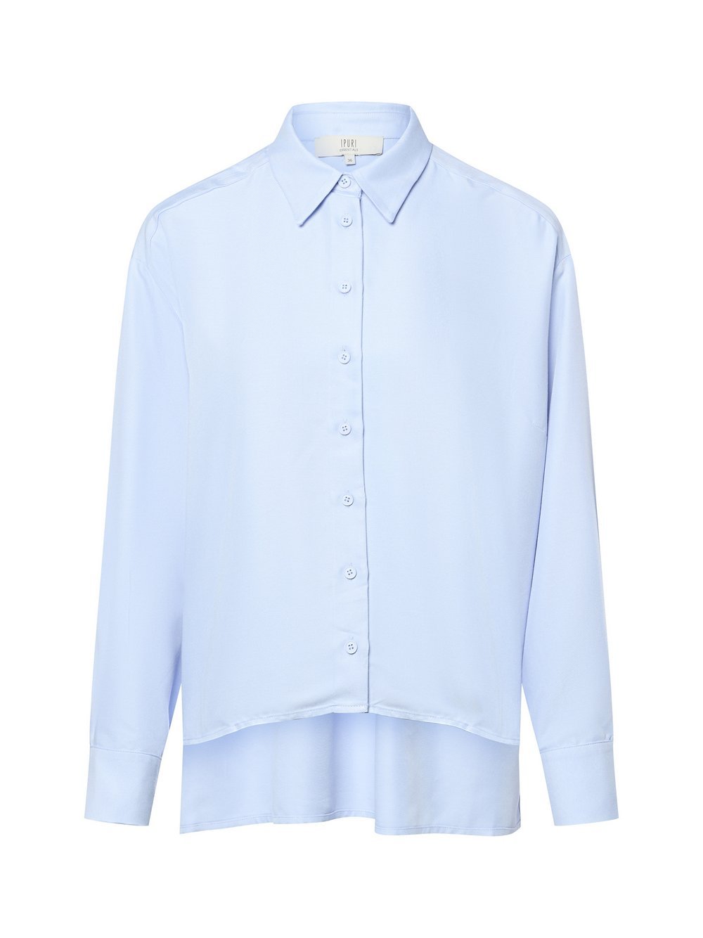 IPURI Hemdbluse Damen Viskose