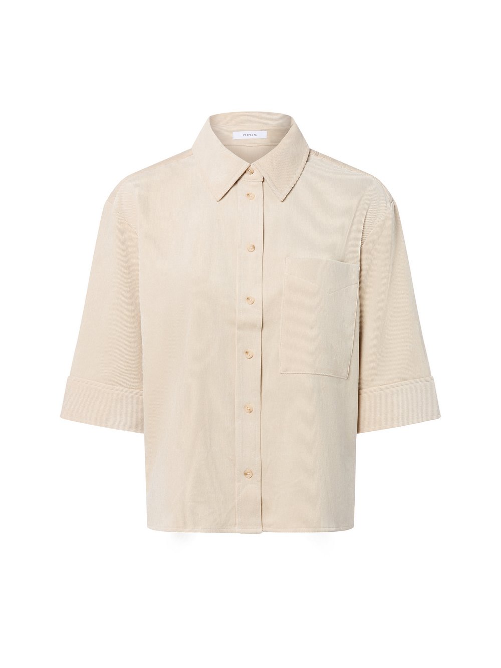 Opus Cord-Hemdbluse Damen