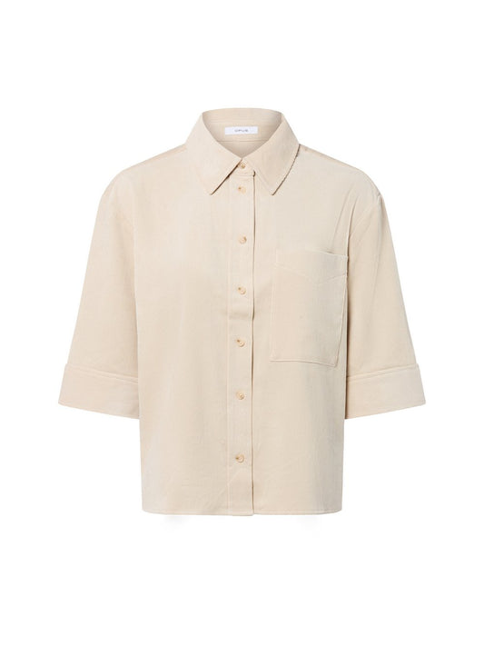 Opus Cord-Hemdbluse Damen