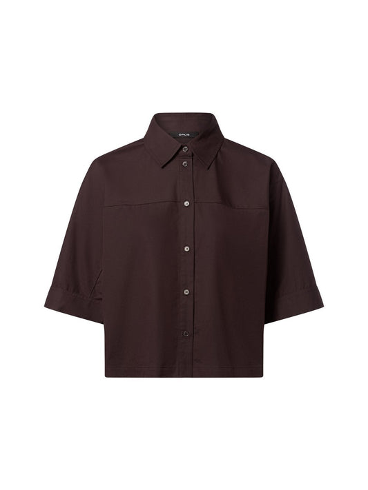 Opus Kurzarmbluse Damen Baumwolle