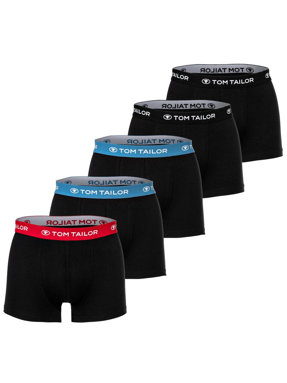 Tom Tailor Boxershort 5er Pack Herren Baumwolle