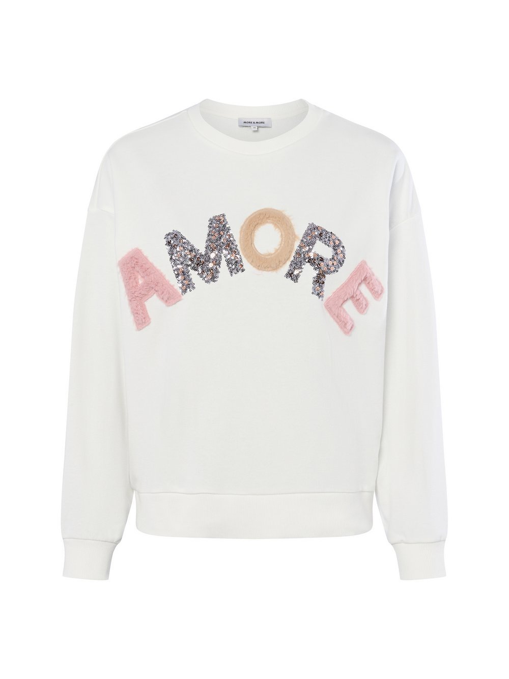 More & More Sweatshirt Damen Baumwolle bedruckt